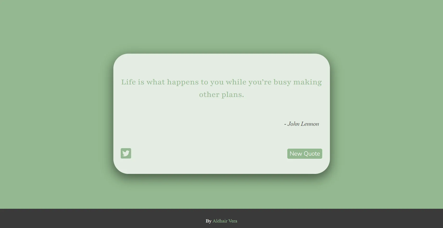 Project Random Quote